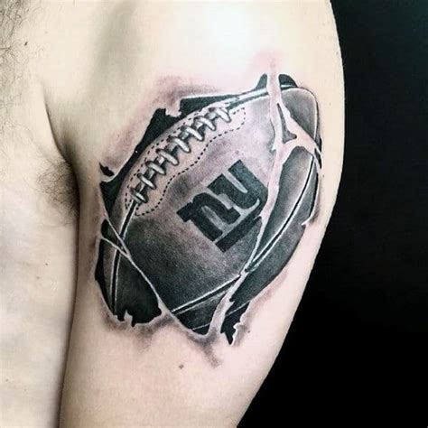 football tattoo designs|70 Cool Football Tattoos for Men [2024 Inspiration Guide] .